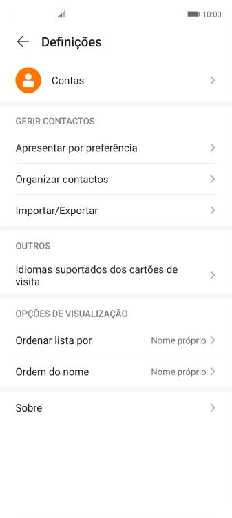 Prima Importar/Exportar.