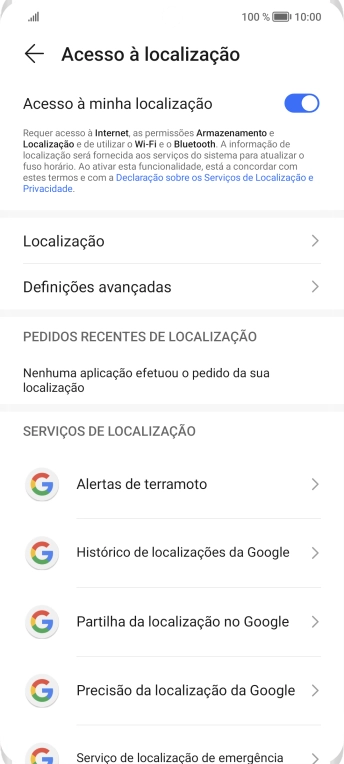 Prima Localização.