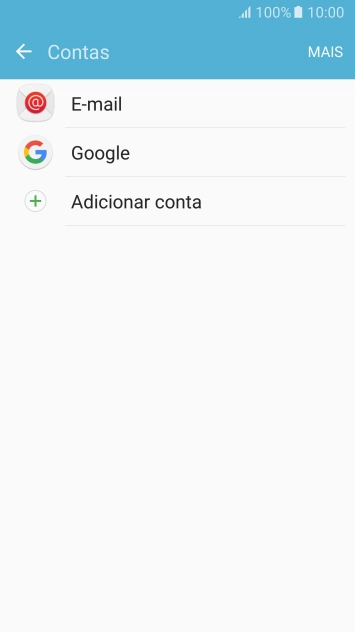 Prima a tecla de início para voltar ao ecrã inicial.