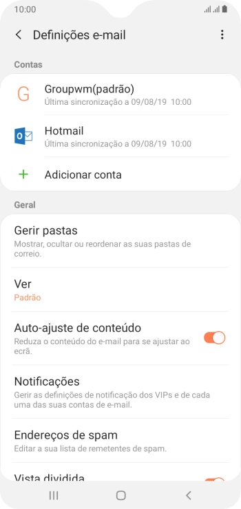 Prima Notificações.