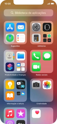 Prima a app pretendida.