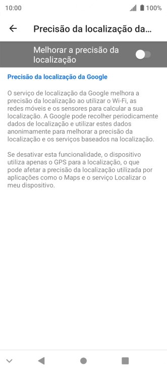 Se premir o indicador junto a 
