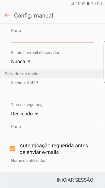 Prima a lista suspensa sob 