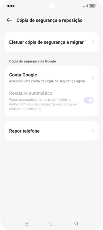 Prima Repor telefone.