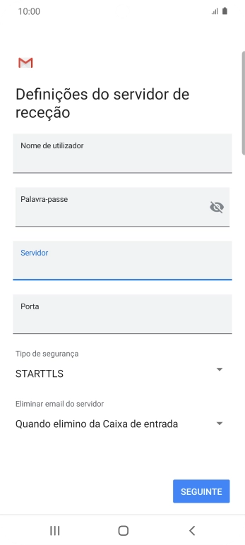 Prima o campo sob 