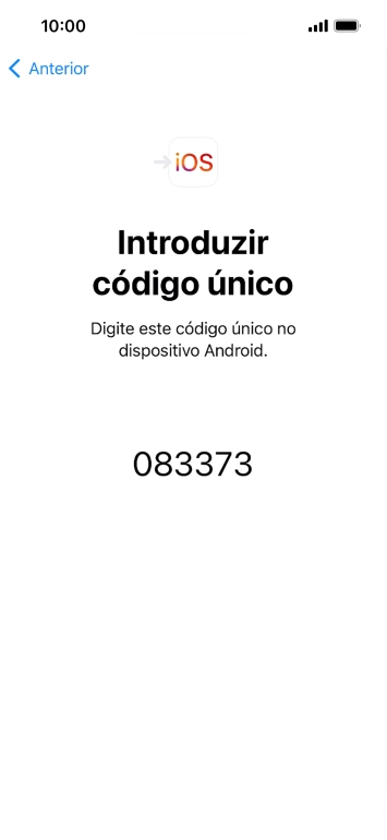 Siga as indicações no ecrã e na app 