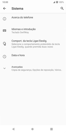 Prima Data e hora.