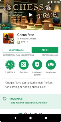 Prima DESINSTALAR.