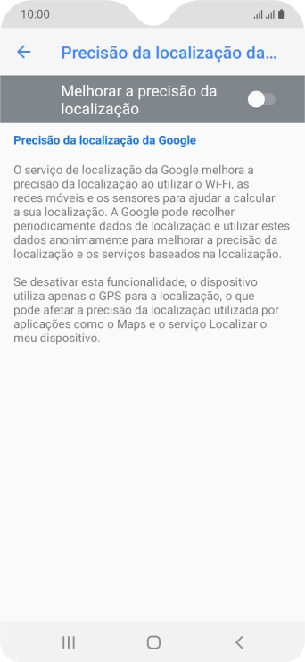 Se premir o indicador junto a 