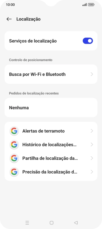 Prima Precisão da localização d....