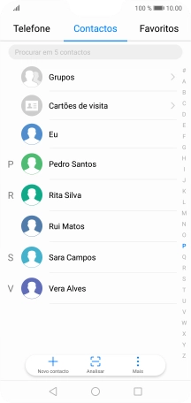 Prima Novo contacto.