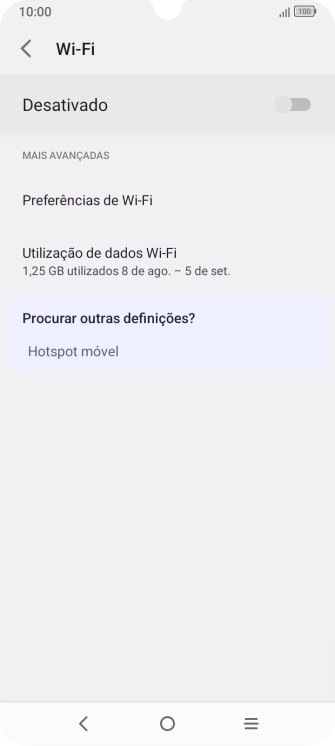 Prima o indicador sob 