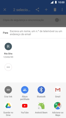 Prima Guardar no Drive.