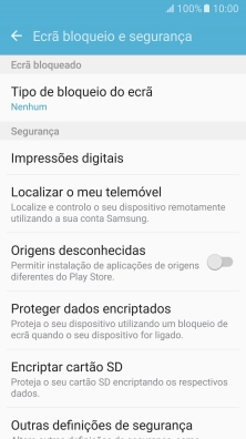 Prima a tecla de início para terminar e voltar ao ecrã inicial.