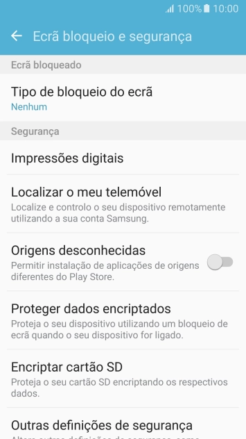 Prima a tecla de início para terminar e voltar ao ecrã inicial.