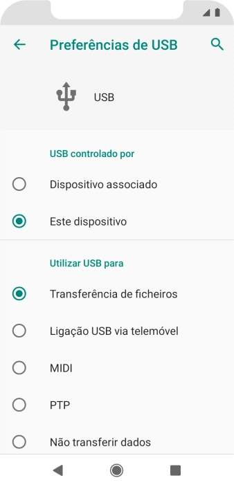 Prima Transferência de ficheiros.