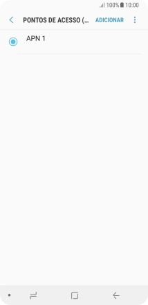 Prima ADICIONAR.