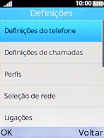 Escolha Definições de chamadas.