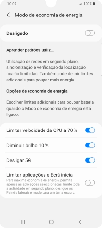 Prima os indicadores  junto das definições pretendidas.