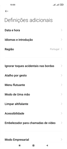 Prima Data e hora.