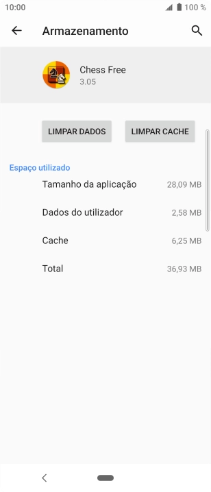 Prima LIMPAR CACHE.