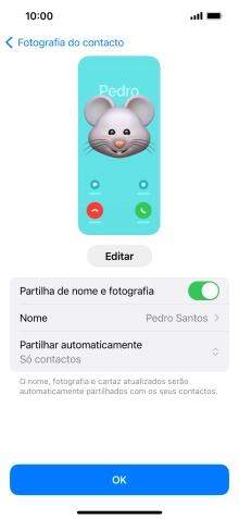 Prima o indicador junto a 