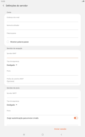 Prima a lista suspensa sob 
