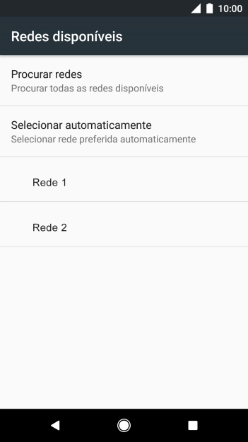 Prima Selecionar automaticamente.