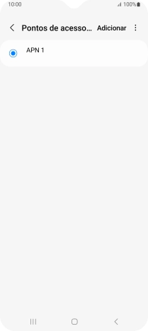 Prima Adicionar.