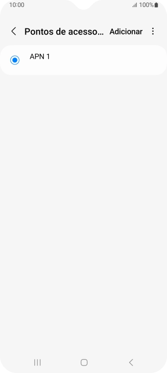 Prima Adicionar.