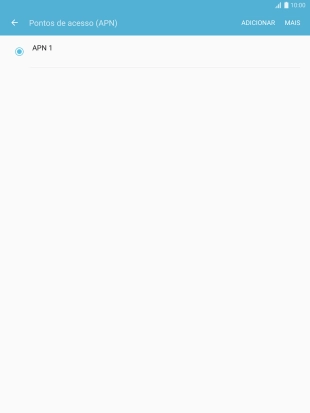 Prima ADICIONAR.