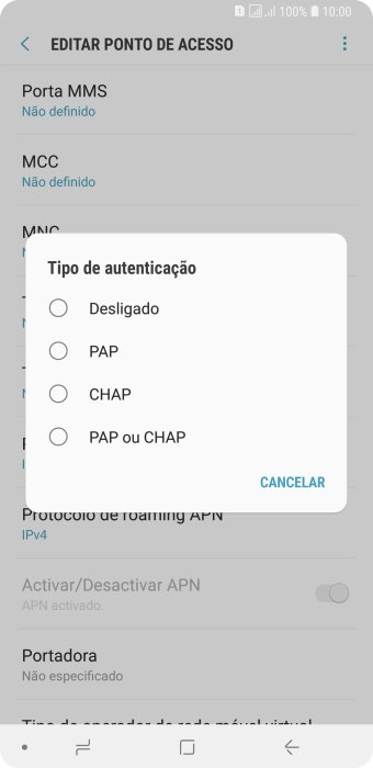 Prima Desligado.
