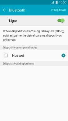 Prima a tecla de início para terminar e voltar ao ecrã inicial.
