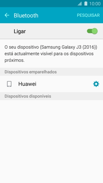 Prima a tecla de início para terminar e voltar ao ecrã inicial.