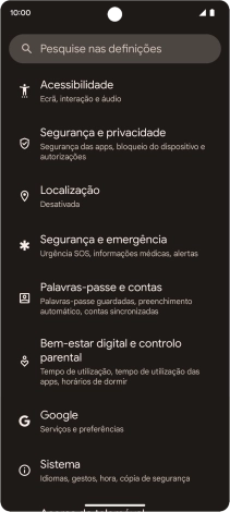 Prima Segurança e privacidade.