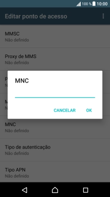 Introduza 01 e prima OK.