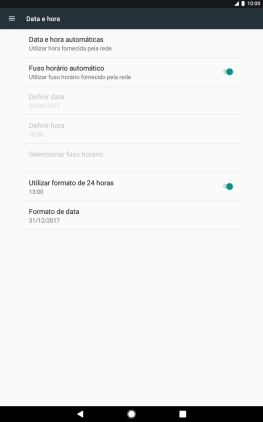 Prima a tecla de início para terminar e voltar ao ecrã inicial.