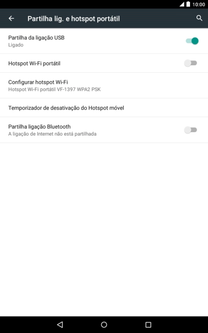 Prima a tecla de início para terminar e voltar ao ecrã inicial.