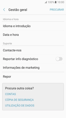 Prima Data e hora.