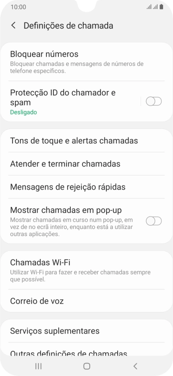 Prima Serviços suplementares.