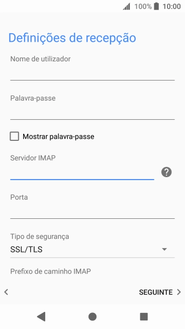 Prima o campo sob 