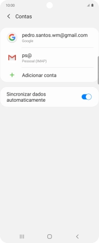 Prima a tecla de início para terminar e voltar ao ecrã inicial.