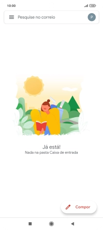 Prima o ícone de perfil.