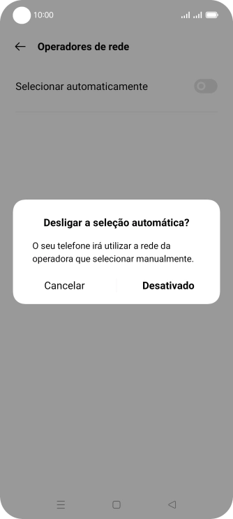 Prima Desativado.