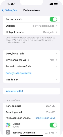 Prima Rede de dados móveis.