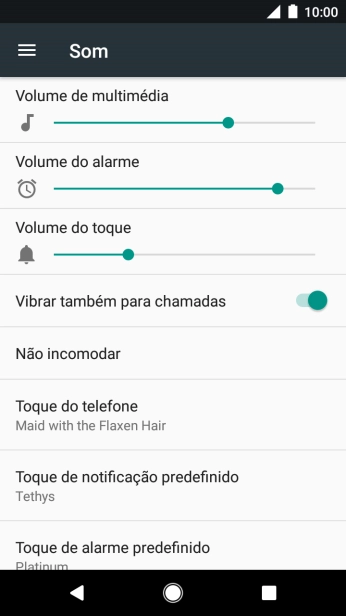 Prima a tecla de início para terminar e voltar ao ecrã inicial.