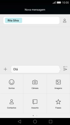 Prima Imagens e vá até à pasta pretendida.