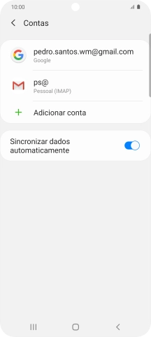 Prima a tecla de início para terminar e voltar ao ecrã inicial.