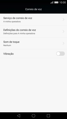 Prima a tecla de início para terminar e voltar ao ecrã inicial.