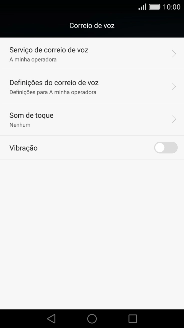 Prima a tecla de início para terminar e voltar ao ecrã inicial.